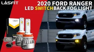 2020 Ford Ranger LED Fog Light Install & Review | Lasfit LED Bulb