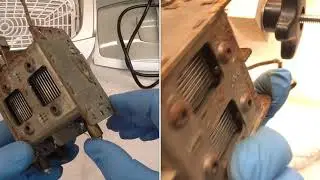 Zenith 707 - Восстановление конденсаторного микрофона