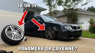 Back To 18s For The Wagon? ( Panamera Or Cayenne Wheels )