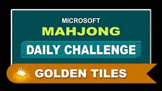 Microsoft Mahjong Daily Challenge January 24, 2026 | Golden Tiles - Medium