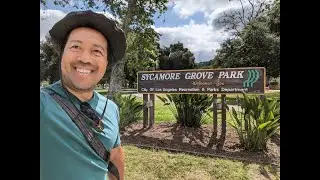 ASMR * Let's Take a Walk at SYCAMORE GROVE PARK in LOS ANGELES, CALIFORNIA