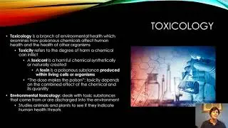 Chapter 10 Introduction to environmental health