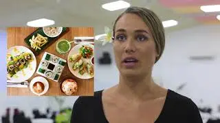 Kalais-Jade Stanley Chewlit  explains concept of Nourish Cafe  Samoa#PWA2017