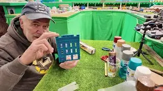 3D-печать фасадов коммерческих зданий для расширения... Макет HO