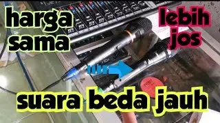 perbandingan microphone ashley i200 dan super 9