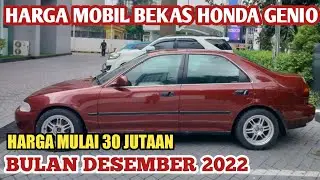 Harga mobil bekas Honda Civic Genio, di bulan Desember tahun 2022