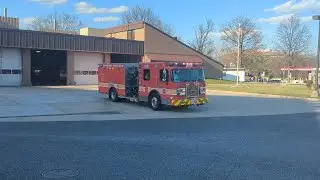 MCFRS  Paramedic Engine 708 (RE16), Medic 708 & Chief 704 Bravo responding