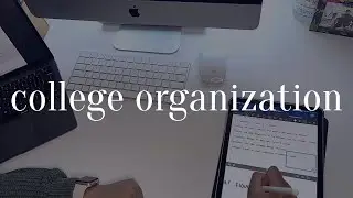 COLLEGE ORGANIZATION | How I Organize My Online Classes + Hack For Free Textbooks