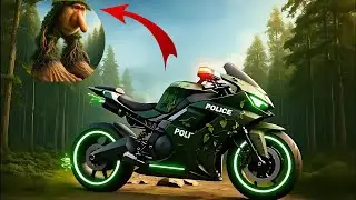 SIGMA BOY x BRAINROT EXTINCTION | Transformation Police Light Motorcycle