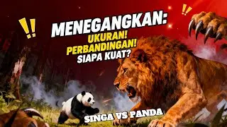 Panda vs Lion: The Epic Battle