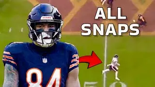 Colston Loveland Week 6 NFL Highlights | All Snaps Vs Commanders