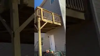 Deck build Stairs And Landing