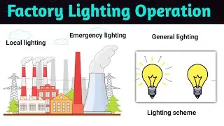 factory lighting in illumination | factory lighting design | local lighting | general | in hindi
