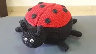 Amigurumi Joaninha e Peso de Porta