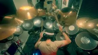 Iron Maiden-The Trooper(live after death) drum cover