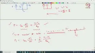 Lec 65 Basics of Thermal Equivalent Circuits
