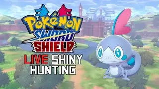 LIVE Shiny Hunting, Pokemon Sword and Shield -  Sniper Sobble