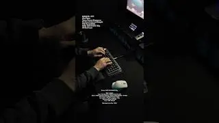 HMX SHINHAI 45g Linear Switch BAUER LITE #typingsound #typing #keyboard #sound #custom #asmr