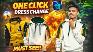 ONE CLICK Dress Up Change | How To Change Tshirt Jacket For One Click 