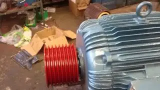 132kw slipring motor tested after complete overhau