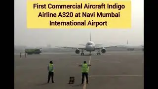 First Commercial Flights lands on Navi Mumbai International Airport
