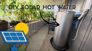 Greenhouse Heating: Solar to Hot Water Hydronic Heating