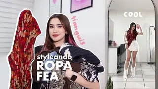 outfits cool con ropa "fea" del tianguis