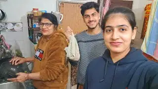 Ansh ne ki ghar ki saaf safai😄| Ghar Mein sab kya kar rahe hai🤔|The Priya Vlogs 