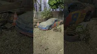 Washing an Abandoned NASCAR After Years! #nascar #diecast #ford
