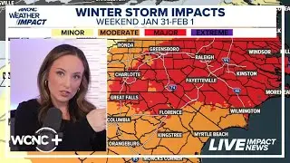 Charlotte weekend snow forecast, bitter cold | Brittany Van Voorhees update 1/29/26
