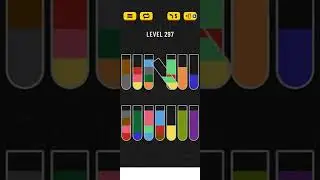 Water sort puzzle level 297