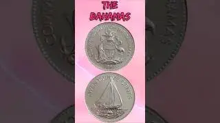 The Bahamas 25 Cents 1991.#shorts #education #coinnotesz