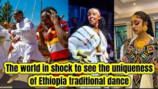 THE WORLD IN SHOCK SEEING HOW UNIQUE ETHIOPIA TRADITIONAL DANCE IS OMg 😳