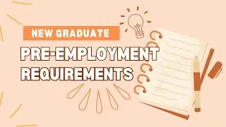 Fresh Graduate Pre-employment Requirements | A Guide for Filipino First Time Job Seekers