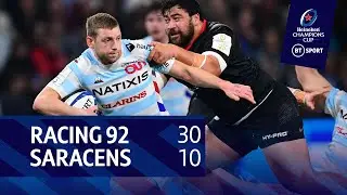 Racing 92 vs Saracens (30-10) | Heineken Champions Cup highlights