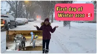 It’s Winter Time in Edmonton Alberta!