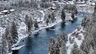 A Winter's Flight - Deschutes River