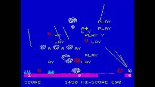 Armageddon ~ MISSILE COMMAND By Silversoft SINCLAIR ZX SPECTRUM