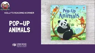 Usborne Books & More Spring 2021 New Title: Pop-Up Animals [QR code to listen to it while reading]