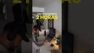 Como estudiar 2 HORAS ⏲️ #estudiar #productividad #aprender
