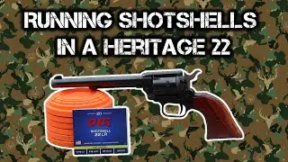 Testing CCI SHOTSHELLS in a Heritage 22 Revolver