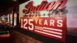 Indian Motorcycle 125th celebration walk around. 
