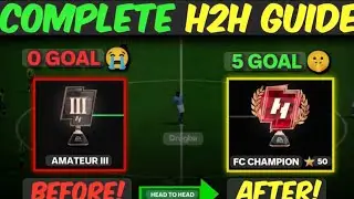🔥 Dominate H2H in FC Mobile ⚽ | Win Fast & Score Early! ⏱️ #FCMobile #H2H #GoalMachine #QuickWin
