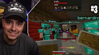 CORINGA JOGANDO MINECRAFT COM O PESSOAL DA FRANÇA! #3