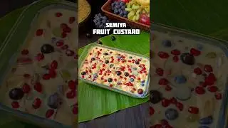 Semiya Fruit Custard |#shorts