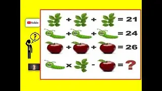 #33 - Only 4 Genius math puzzle p/guillelo &Eacute;nigme math&eacute;matique avec solution ألغاز رياضيات مع الحل