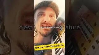 Bonne f&ecirc;te B&eacute;n&eacute;dicte ! #fete #prenom #benedicte #chanson #humour