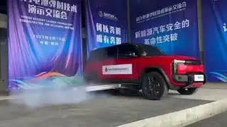 Ejecting Battery Pack with Thermal Runaway from an Electric Vehicle
