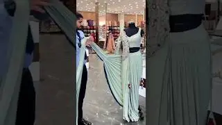 Designer saree from Chandni Chowk|Wedding wear saree|Farewell saree#shorts #saree #chandnichowk