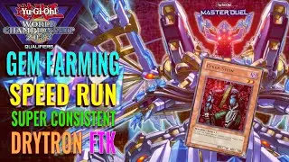 How to Farm Gems in WCS 2023 - Drytron Deck Profile: Cyber-Stein FTK Speed Run - Master Duel
